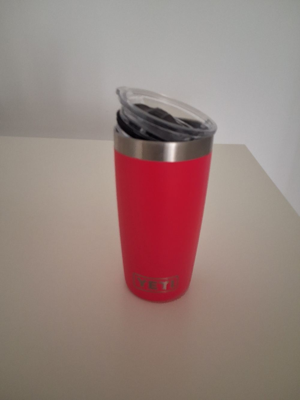 Yeti Hot Pink 10 oz. Insulated Tumbler with Clear Lid